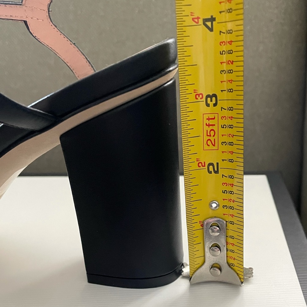 Gucci Black Horsebit Heel Sandals Authentic - Picture 7 of 14
